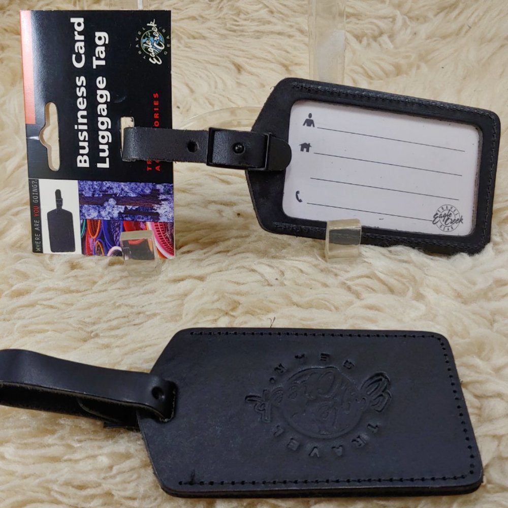 EAGLE CREEK Travel Gear, Black Bag Tags (2 pc set)
